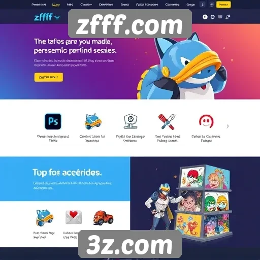 Acessibilidade e design do site zfff.com