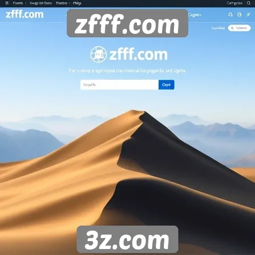 Interface e usabilidade do site zfff.com